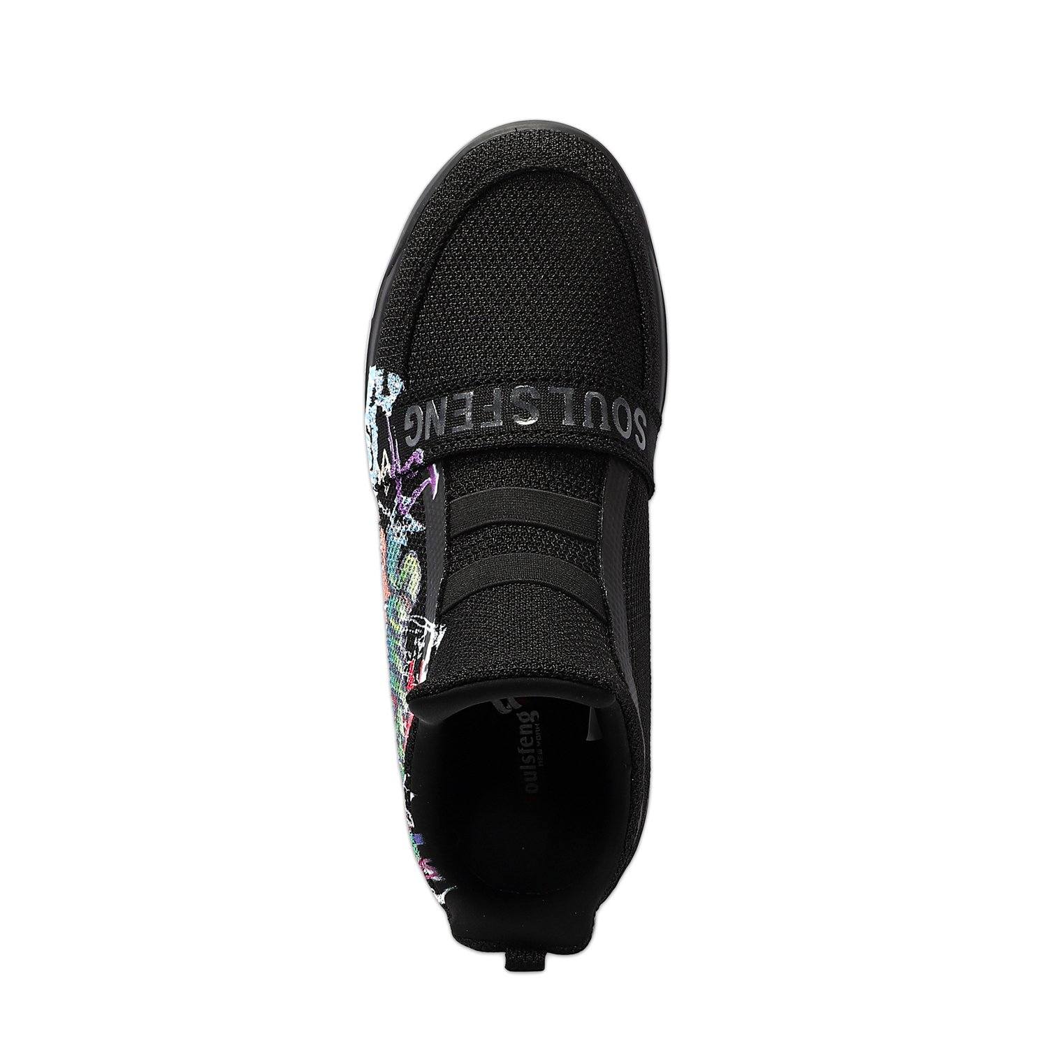 SKYTRACK Mesh Knit High Graffiti Text - Soulsfeng