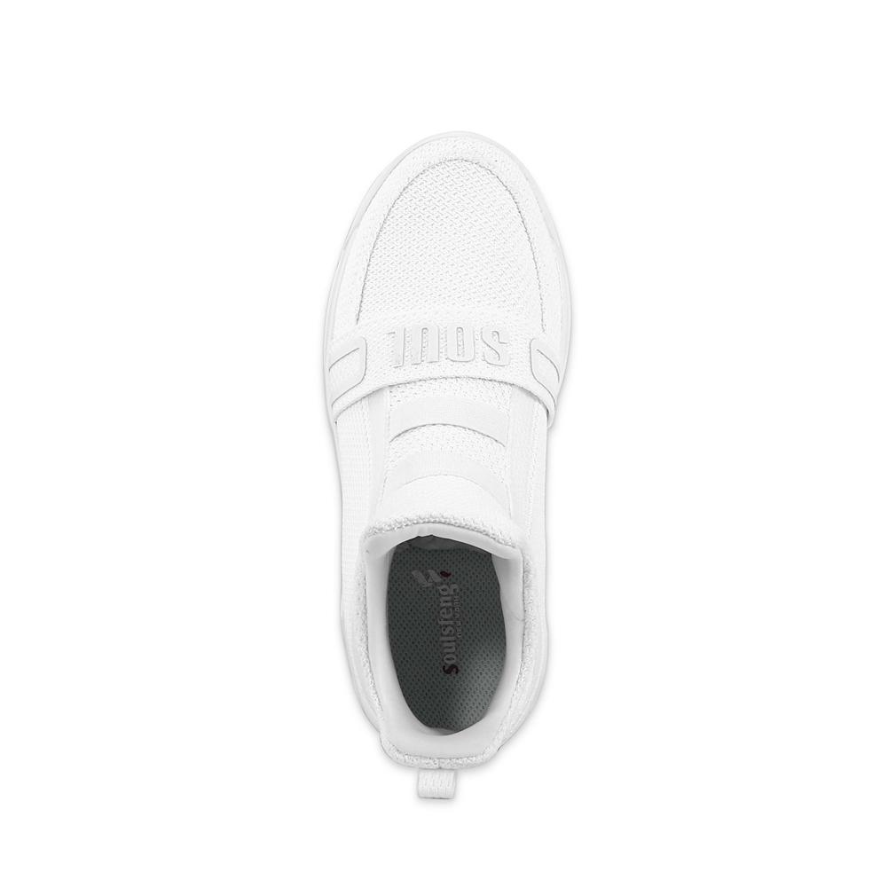 SKYTRACK Mesh Knit High Tops White - Kids