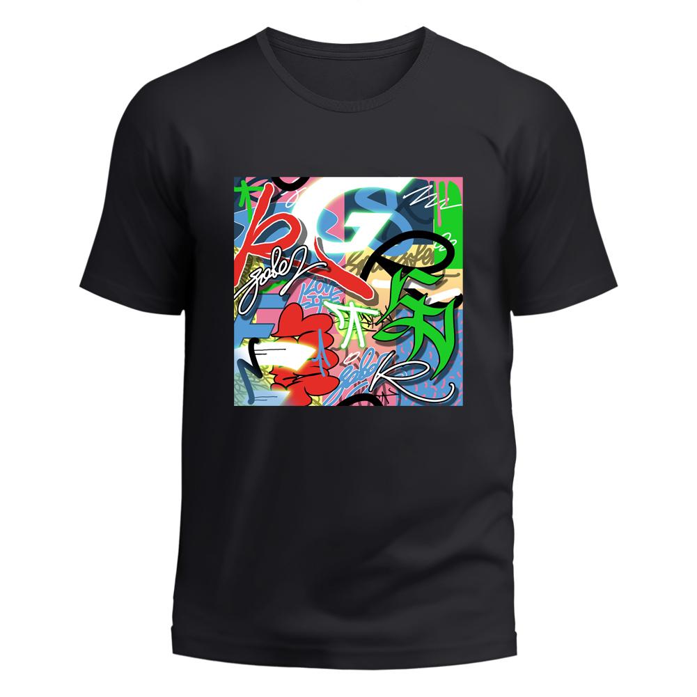 Soulsfeng MIX COLOR THING Graffiti Tee Shirt - Soulsfeng