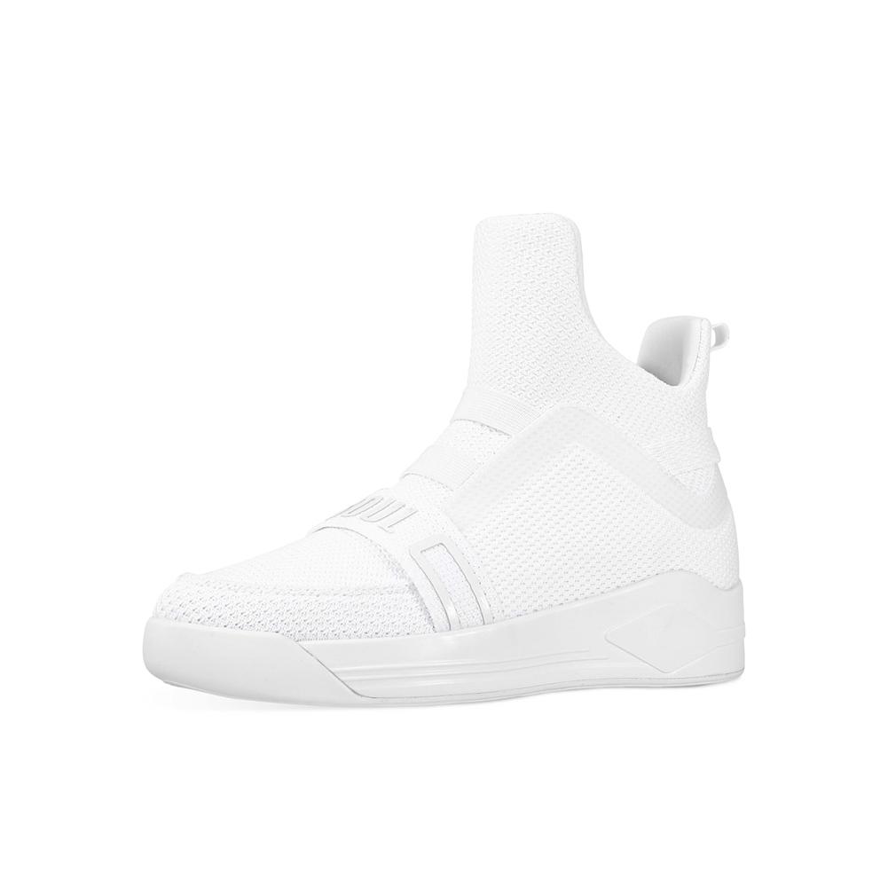 SKYTRACK Mesh Knit High Tops White - Kids