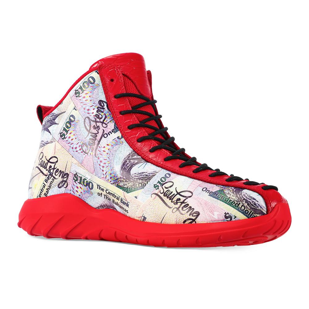 Soulsfeng Bahamas Dollar High Tops - Soulsfeng