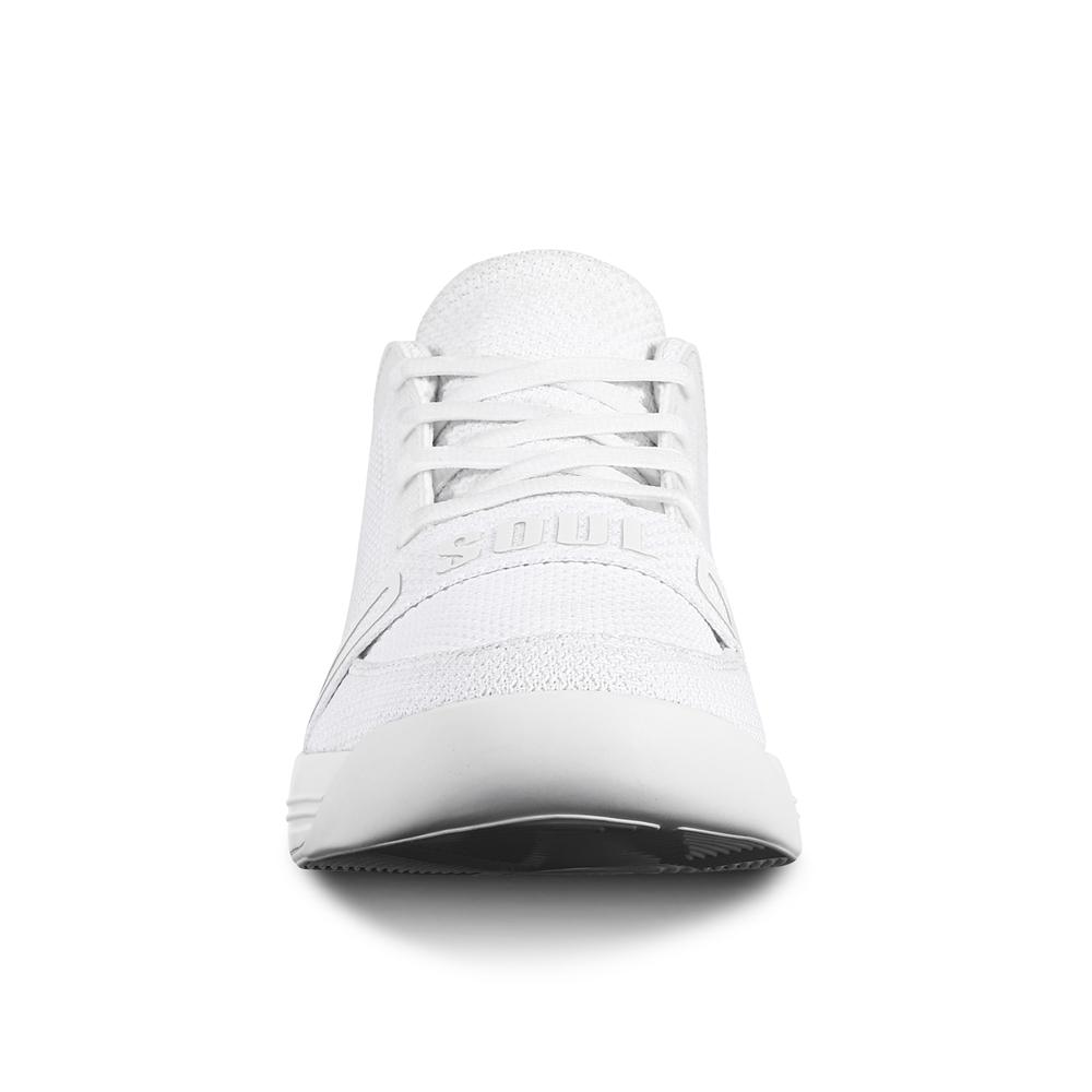 SKYTRACK Mesh Knit Low Tops White - Soulsfeng