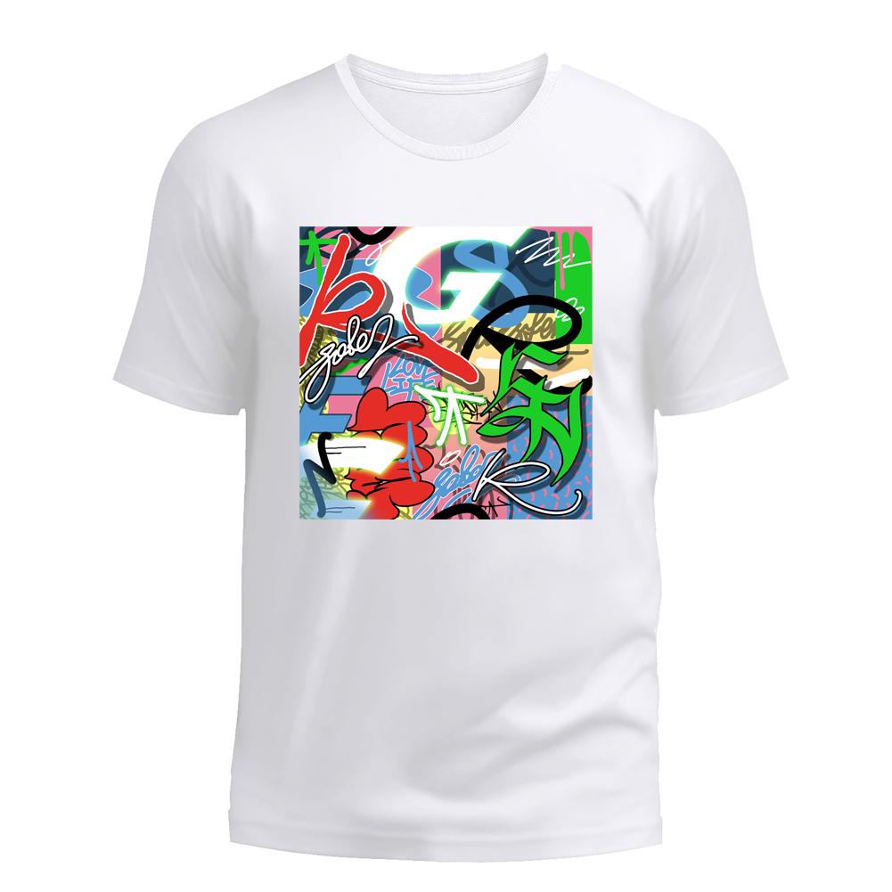 Soulsfeng MIX COLOR THING Graffiti Tee Shirt - Soulsfeng