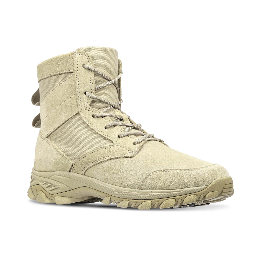 Air Assault Tactical Boots Sand Suede