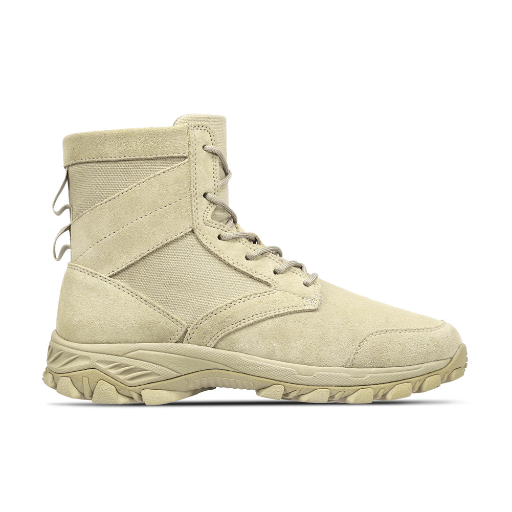 Air Assault Tactical Boots Sand Suede