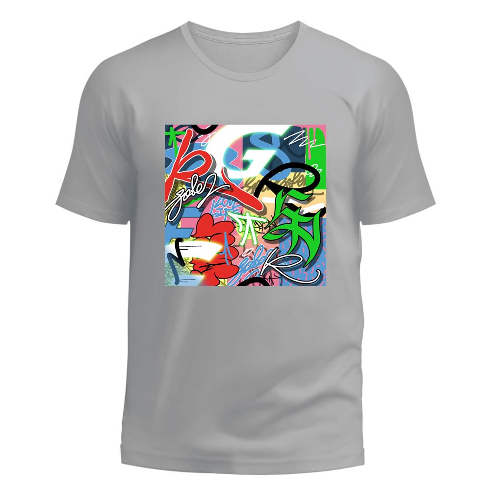 Soulsfeng MIX COLOR THING Graffiti Tee Shirt - Soulsfeng