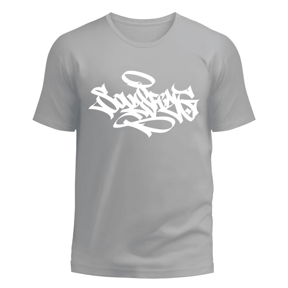 Soulsfeng Graffiti Text Tee Shirt - Soulsfeng