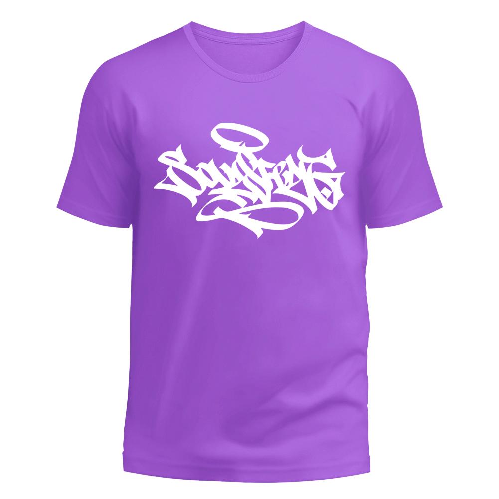 Soulsfeng Graffiti Text Tee Shirt - Soulsfeng