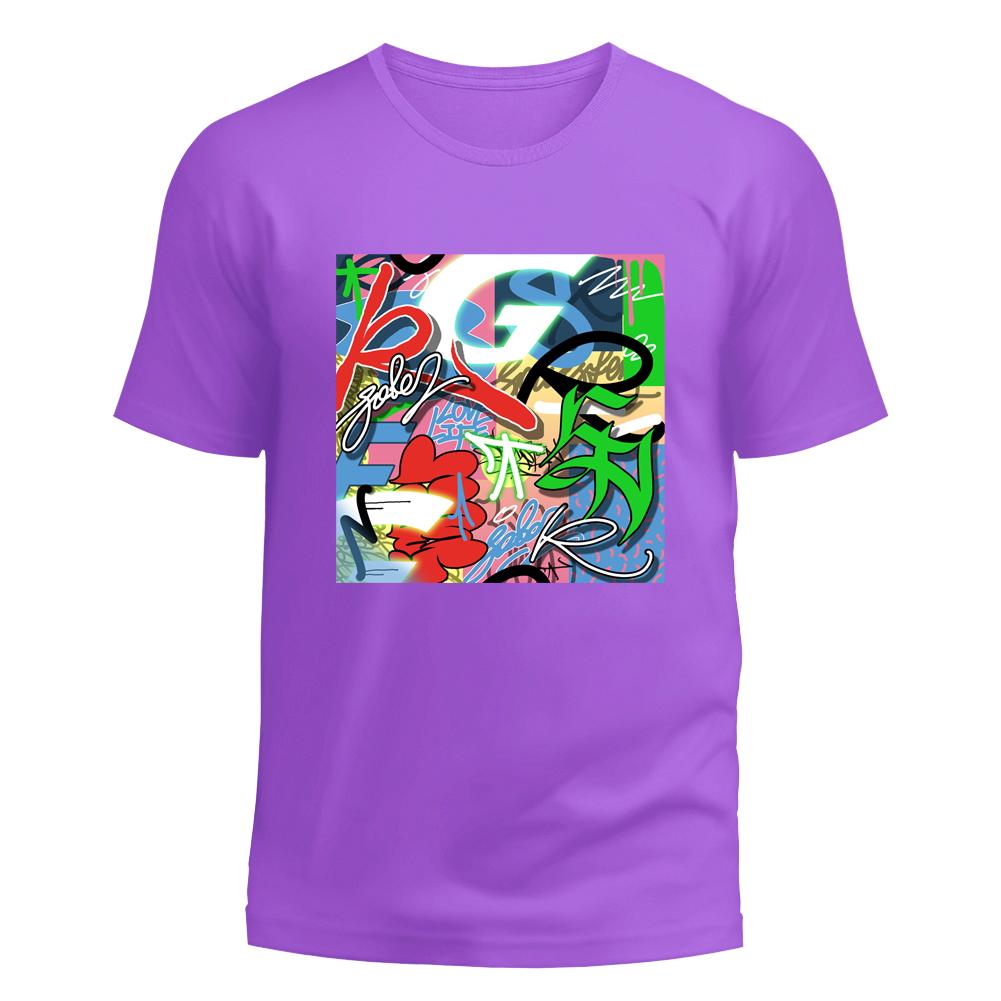 Soulsfeng MIX COLOR THING Graffiti Tee Shirt - Soulsfeng