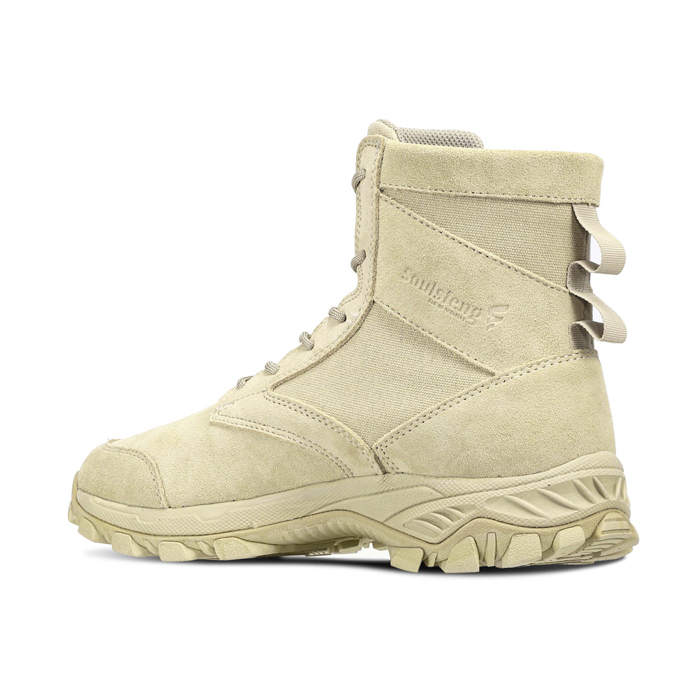 Air Assault Tactical Boots Sand Suede