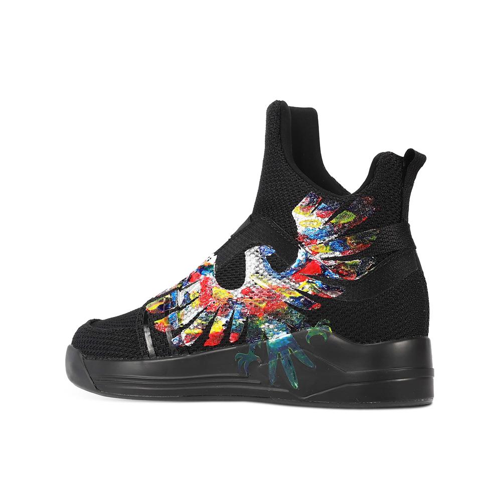 SKYTRACK X THE ISLAND GOD Union Black Hawk Sneaker - Kids