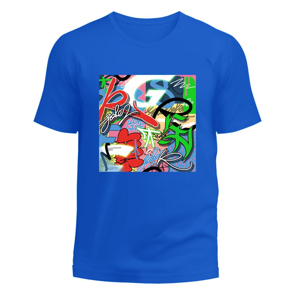 Soulsfeng MIX COLOR THING Graffiti Tee Shirt - Soulsfeng