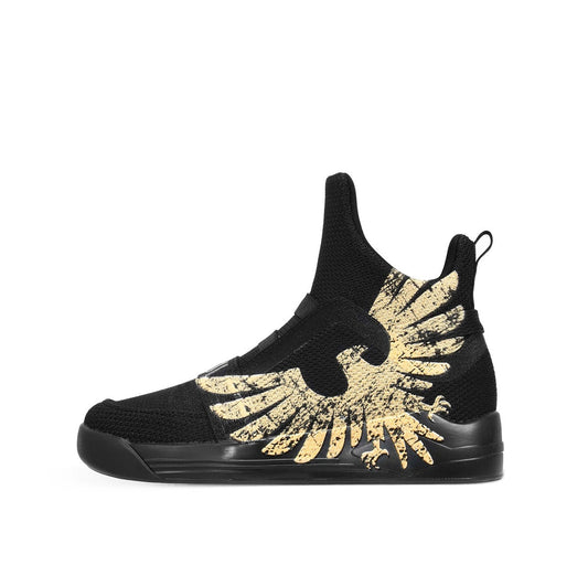 SKYTRACK X THE ISLAND GOD Gold Hawk Sneaker