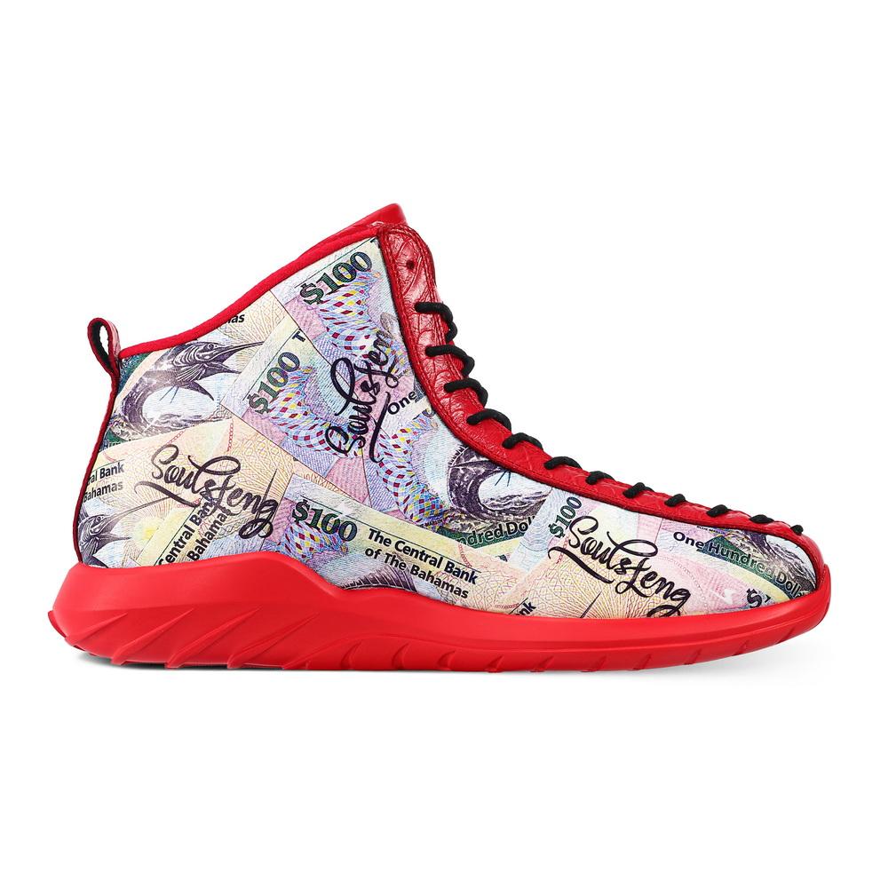 Soulsfeng Bahamas Dollar High Tops - Soulsfeng