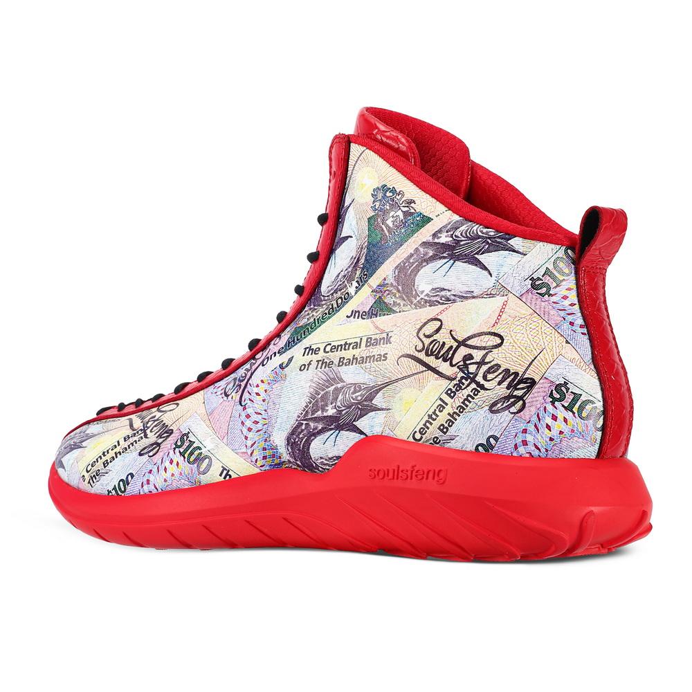 Soulsfeng Bahamas Dollar High Tops - Soulsfeng