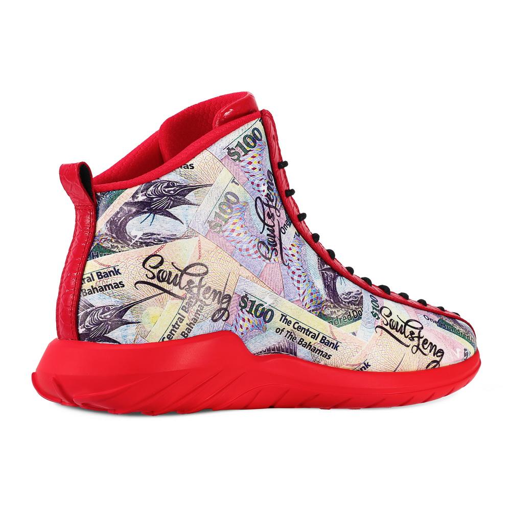 Soulsfeng Bahamas Dollar High Tops - Soulsfeng